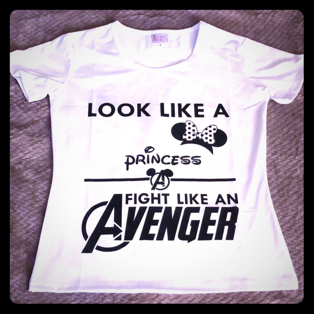 Look Like A Princess, Fight Like An Avenger Tee